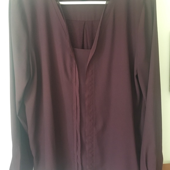 Ann Taylor mixed media tunic - Picture 4 of 4